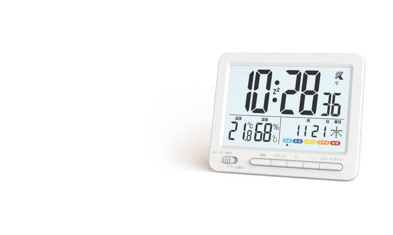 多機能中型電波デジタル置時計 ACBE35